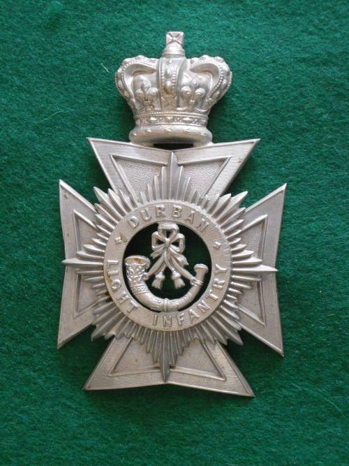 Helmet Plate, Durban Light Infantry