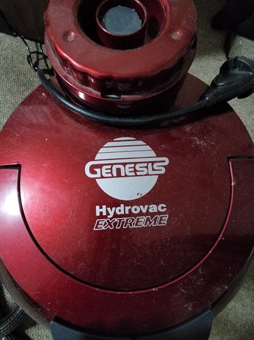Genesis Hydrovac Extreme Vacuum and Carpert Cleaner!!! for spares or repairs