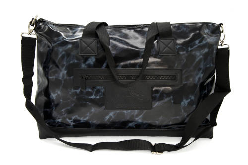 Wonder Towel Black Marble Gym and Beauty Bag Collection  Pink