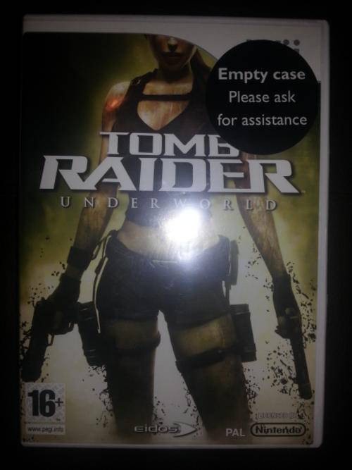 Tomb Raider Underworld for Wii - 40 Wii games for sale!!!!