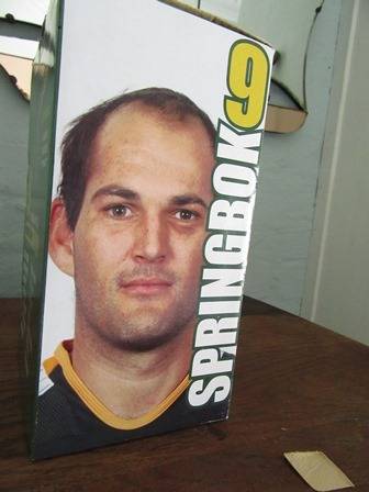 SA Rugby Springbok "Fourie Du Preez" Bobble Head