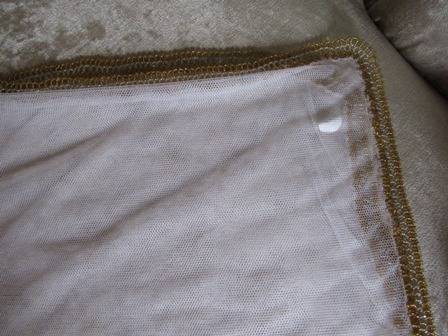 Vintage Beaded Food Net