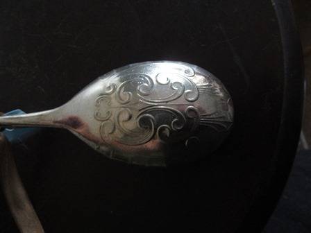 Silver Plated Salad Server