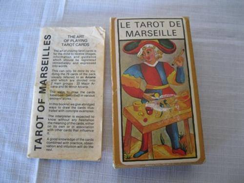 Vintage Le Tarot De Marseille Cards