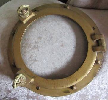 Large Ships Port Hole with Glass