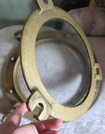Large Ships Port Hole with Glass
