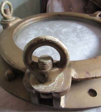 Large Ships Port Hole with Glass