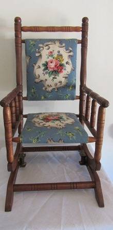 Vintage Dolls Rocking Chair