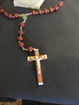 Wooden Beaded Rosary