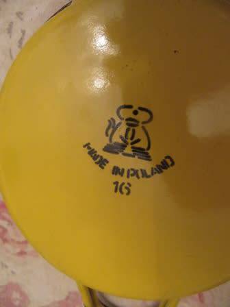 Vintage  Enamel Pan Made In Poland