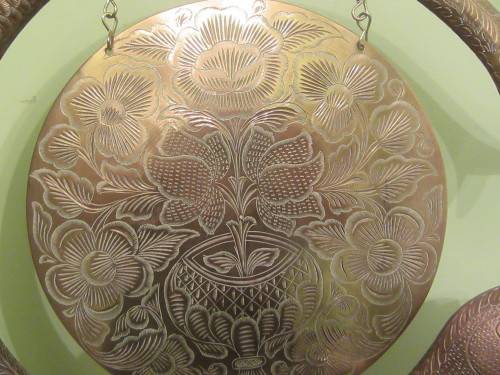 Large Brass Fish Shaped Dinner Gong