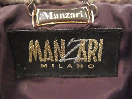 Gorgeous Manzari  Milano  Vintage Mink Fur Coat with Hood