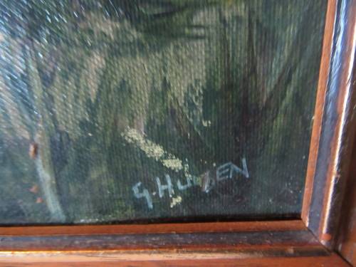 SA Artist G Hulsen Framed Landscape Painting