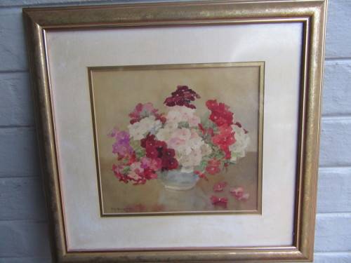 Pair of Watercolour Paintings by Mildred Hall