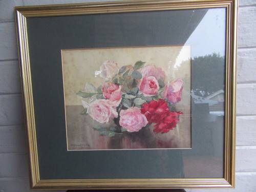 Pair of Watercolour Paintings by Mildred Hall
