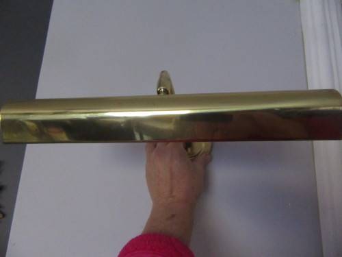 Brass Picture Wall Light