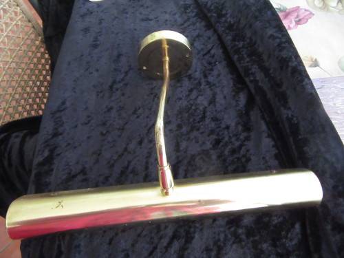 Brass Picture Wall Light