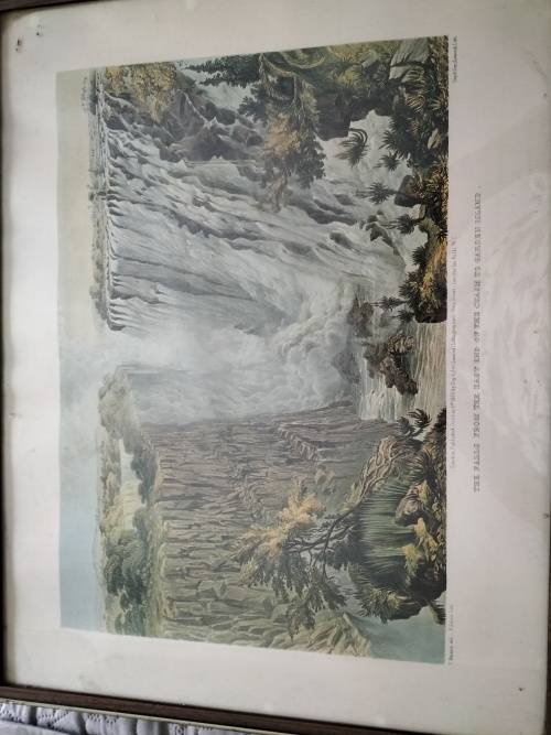 Set of 4 Thomas Baines Lithographs of The Victoria Falls
