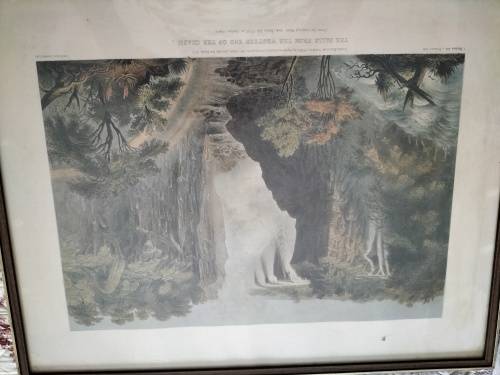 Set of 4 Thomas Baines Lithographs of The Victoria Falls