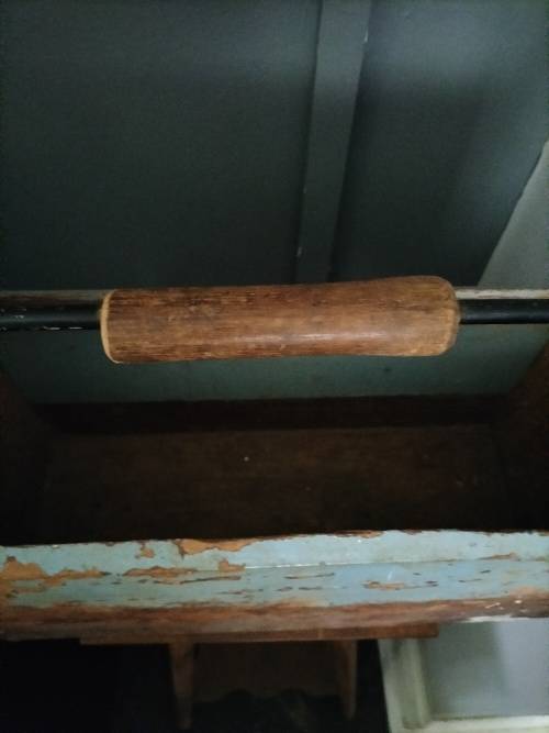 Vintage Wooden Caddy/ Tool Box