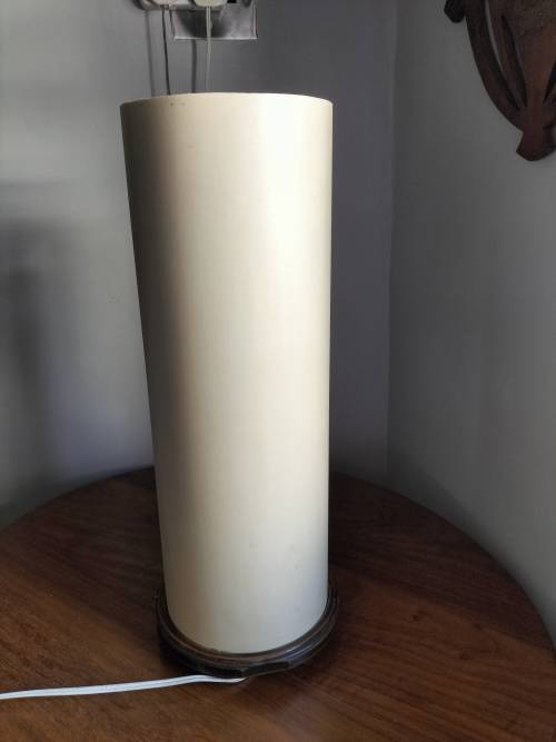 Giraffe Cylinder Lamp made in Zimbabwe