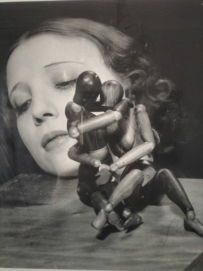 Man Ray  - Lydia  with Mannequins 1932Fine art print black & White Gallery Framed