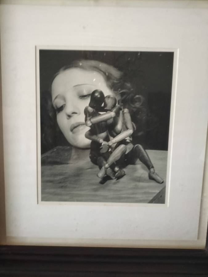 Man Ray  - Lydia  with Mannequins 1932Fine art print black & White Gallery Framed