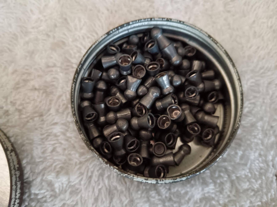 Vintage BSA Pellet Gun with Pellets C 1950 -1960