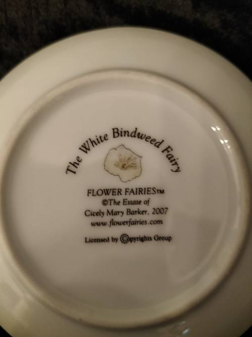 Set of 3 Flower Fairies Plate by t Cicily Mary Barker