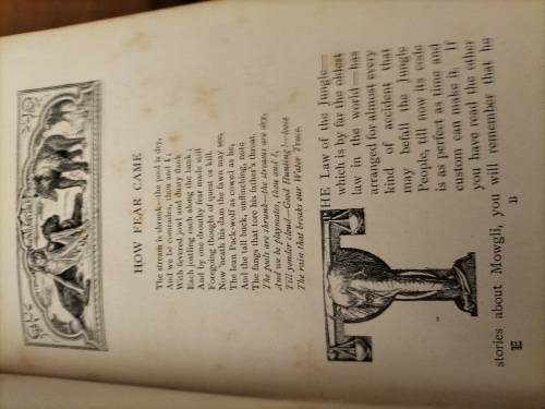 The Second Jungle Book By Rudyard Kipling dated 1895
