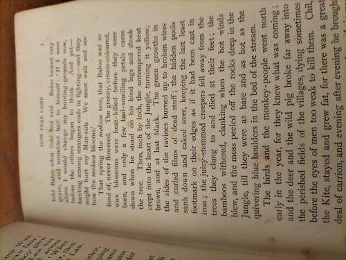 The Second Jungle Book By Rudyard Kipling dated 1895