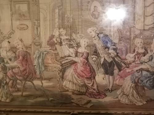 Framed French Tapestry