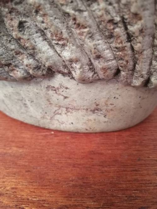 Verdite Stone Shona Bust signed
