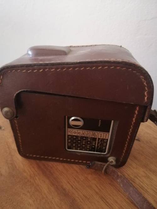Vintage Eumig Camera with leather bag