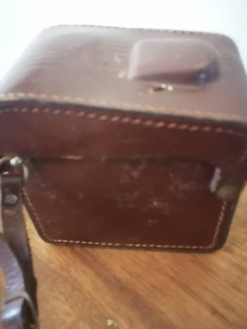 Vintage Eumig Camera with leather bag