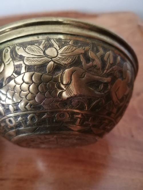 Set of 12 X Brass Bowls