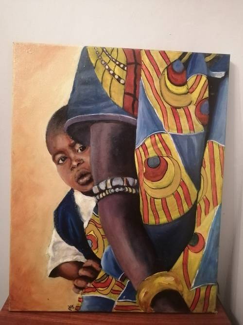 Farther And Son Painting
