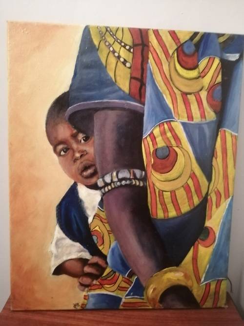 Farther And Son Painting
