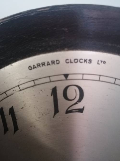 GERRARD Art Deco Style Mantle Clock made in England