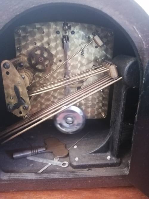 GERRARD Art Deco Style Mantle Clock made in England