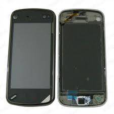 Nokia N97 Replacement Original Touch Screen with frame/black.