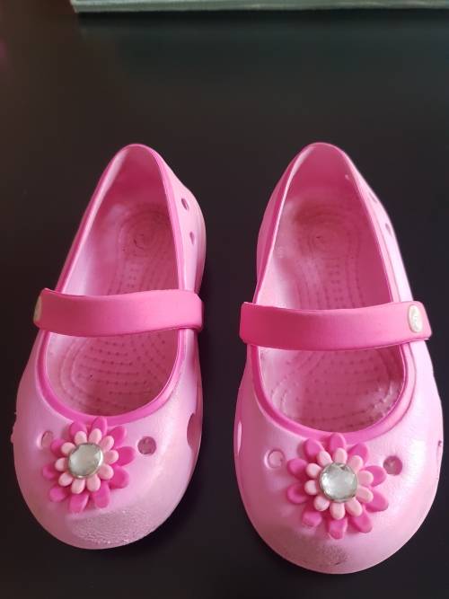 Crocs flat pumps - girls, Pink size 8