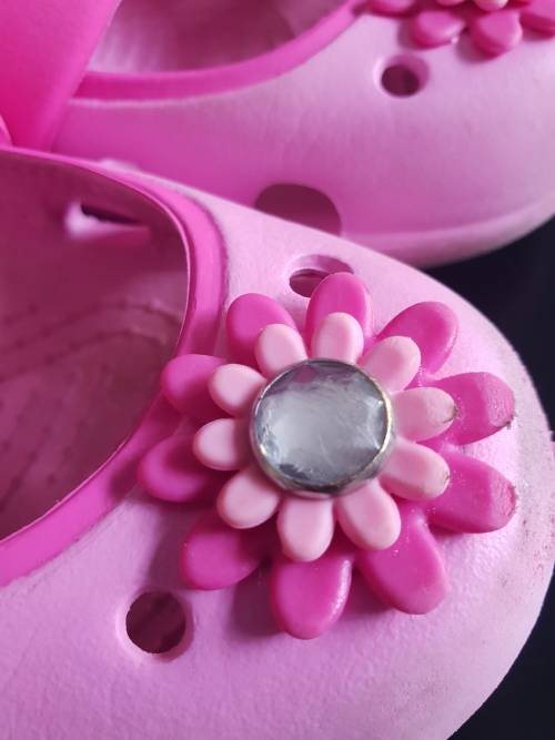 Crocs flat pumps - girls, Pink size 8