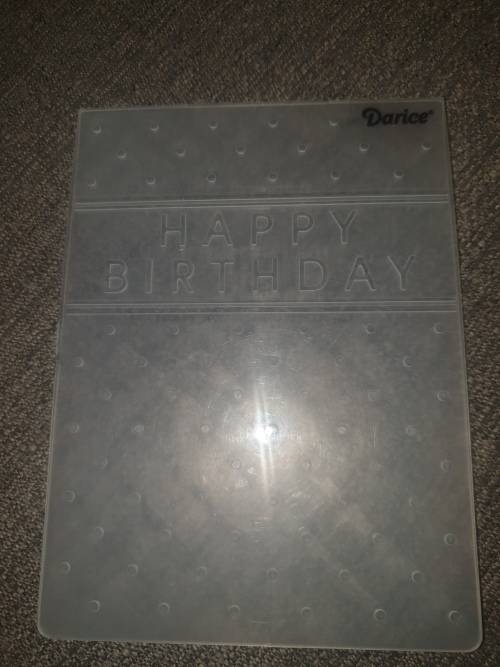 Cuttlebug embosser & die cutter (including 5 embossing folders, plus plates)