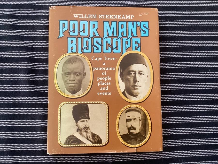 Poor Mans Bioscope. (Cape Town - A panorama of people, places and events). Hardcover.