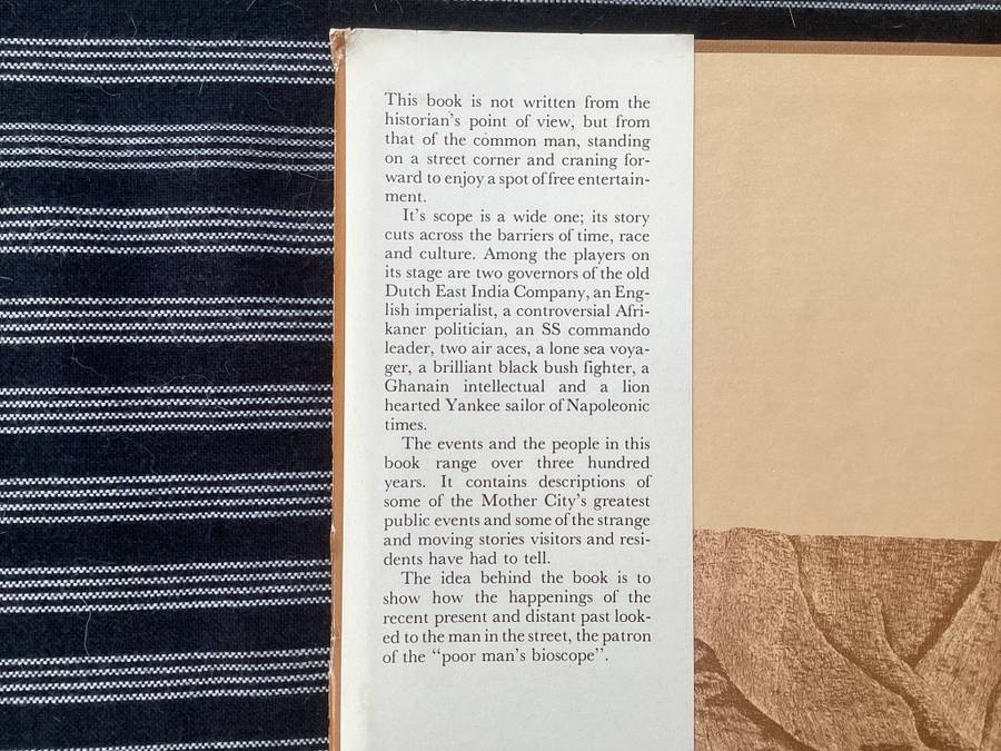 Poor Mans Bioscope. (Cape Town - A panorama of people, places and events). Hardcover.
