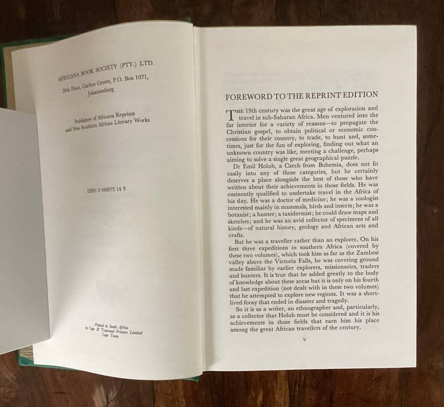 Seven Years In South Africa, Vol 1 & 2, in excellent condition.