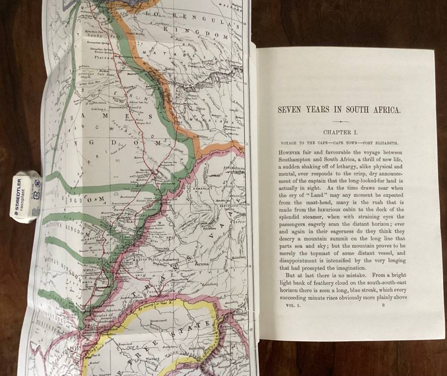 Seven Years In South Africa, Vol 1 & 2, in excellent condition.