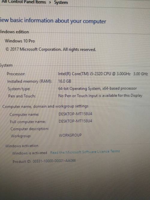 HP Core i5, 16gb ram, 3ghz and graphics card!! PRICE DROP