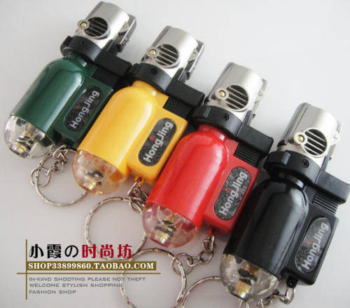 Camping wind resistant flame lighter